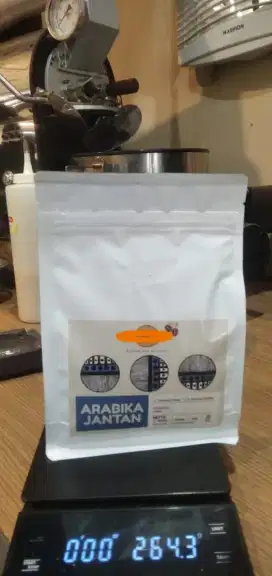 KOPI JANTAN/GAYO ARABICA PEABERRY 250 GRAM GRADE 1