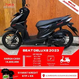 DP 500 RB HONDA BEAT 2023 LIKE NEW PROSES CREDIT MUDAH DAN CEPAT