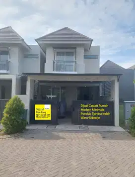 Dijual Rumah Pondok Tjandra Indah Waru-Sidoarjo