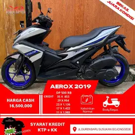 YAMAHA AEROX 2019 DP TERMURAH 500 RB ANGSURAN RINGAN
