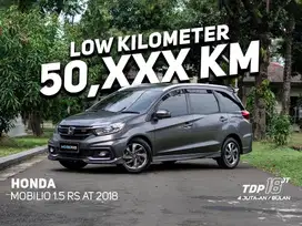 FREE GARANSI MESIN HONDA MOBILIO 1.5 RS AT MATIC 2018 GREY