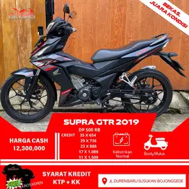 HONDA SUPRA GTR 2019 PAJAK AKTIF CREDIT DP RINGAN