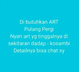 Di butuhkan ART PP