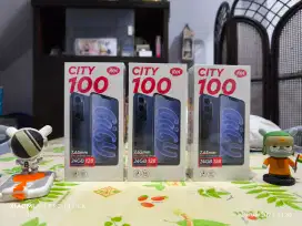Itel City 100 8/128 garansi resmi BARU / segel dus