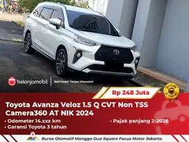 [ BERGARANSI ] Toyota Avanza Veloz 1.5 Q CVT Non TSS AT 2024 2025