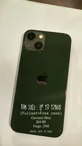Dijual iphone 13 128gb ex ibox