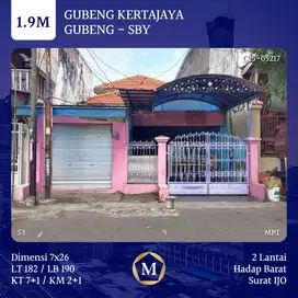 Rumah Gubeng Kertajaya Surabaya Timur  dkt Dharmahusada Manyar MERR