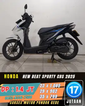 HONDA NEW BEAT SPORTY CBS TAHUN 2025