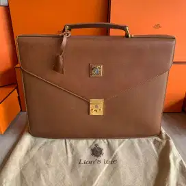 Lions Line Bruno Magli briefcase bussine bag tas kantor