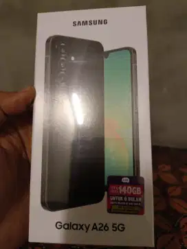 SAMSUNG GALAXY A26 5G 8/256 - Black (BNIB)