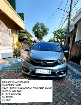 Jual Honda Brio tipe E manual