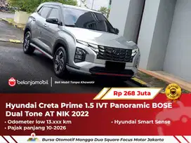 [ LOW KM ] Hyundai Creta Prime 1.5 IVT Panoramic Dual Tone 2022 2023