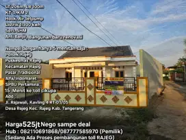 Dijual Cepat BU Rumah Kavling Di Hook