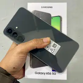 Samsung a56 5g ram 8 / 256 sein fullset original 1 bulan pake