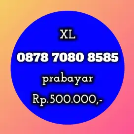 NOMOR CANTIK XL 7080 8585