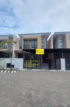 Dijual Rumah Pondok Tjandra Indah Waru- Surabaya Barat