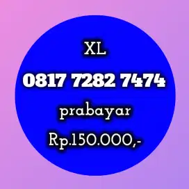 NOMOR CANTIK XL 7282 7474