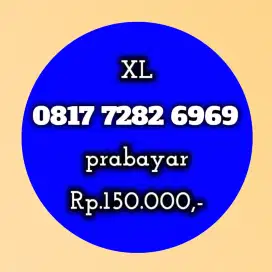 NOMOR CANTIK XL 7282 6969