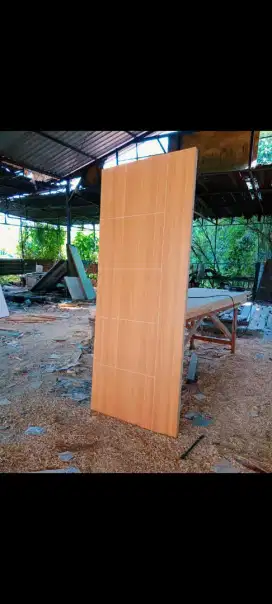 Pintu triplek minimalis