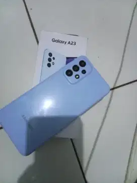 Hp Samsung A23 baru buka segel dijual murah masih gres