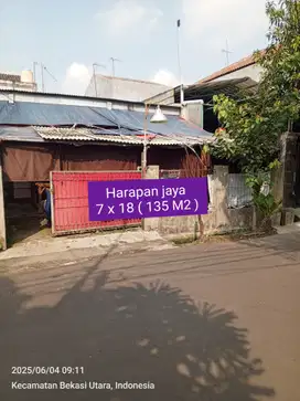 Perumahan Harapan jaya Hitung tanah