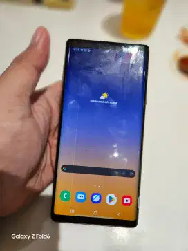Samsung Galaxy NOTE 9 mulus minus manis tt bs