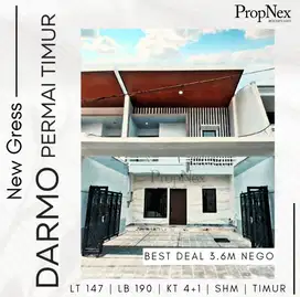 NEW GRESS RUMAH DARMO PERMAI TIMUR dkt sukomanunggal hr mohamad