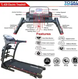 Treadmill elektrik tl 630