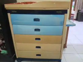 PRIME BOLLE 3 in 1 Lemari, Bath Tub & Changing Table
