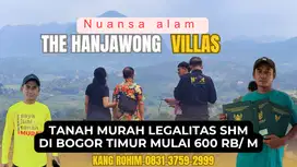 Jual tanah kavling the hanjawong villas pemandangan pegunungan dekat J