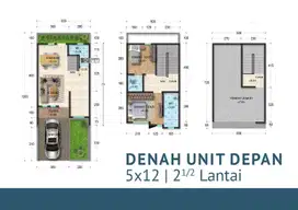 RUMAH BARU KOMPLEK VICARIO HOME DAERAH CEMARA PANCING
