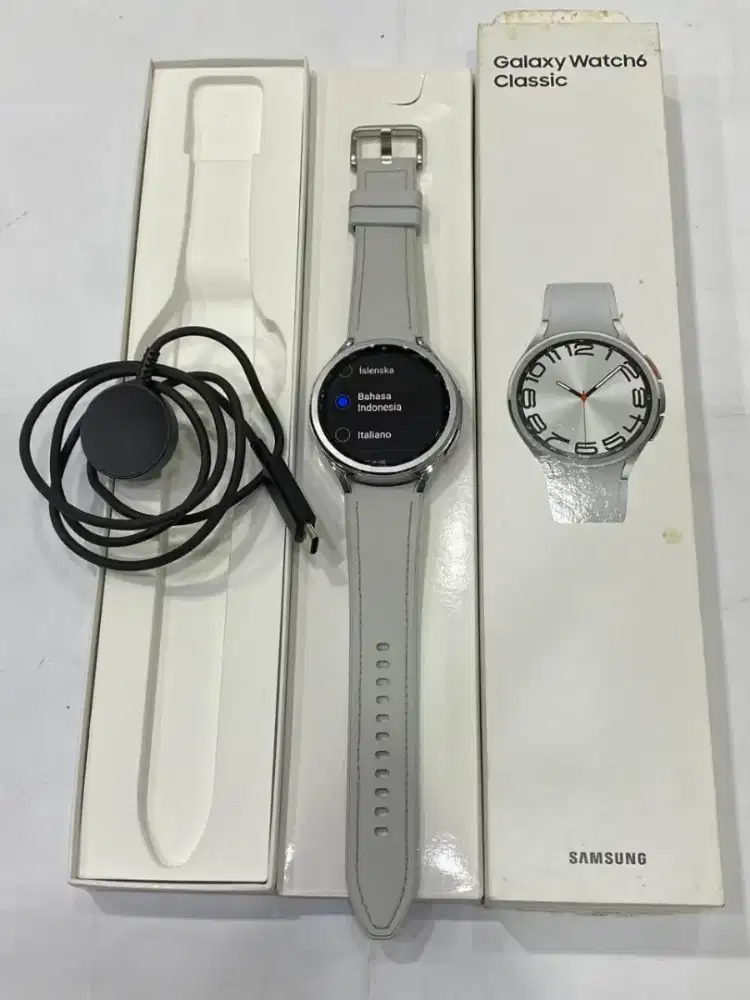 Samsung watch6 classic 47.mm mulus 99.9% like new