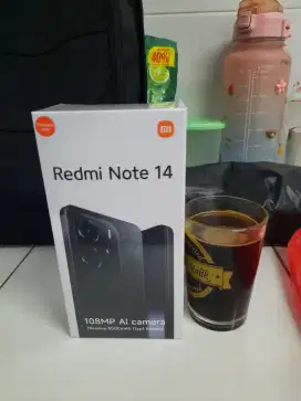 Redmi Note 14 Baru dan Segel 8/128gb