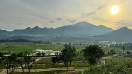 Dijual tanah kavling memiliki view termegah