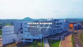 TANAH 965 M PINGGIR JALAN KAMPUS NEGERI POLMAN PUSAT KOTA MAJALENGKA