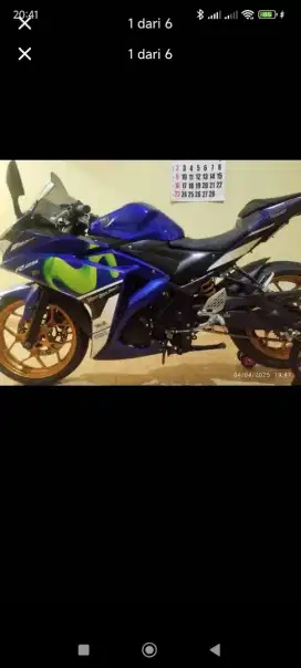 Yamaha R25 Movistar Edition