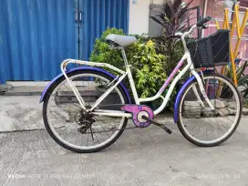 Sepeda city bike Wim cycle ban 26 inch