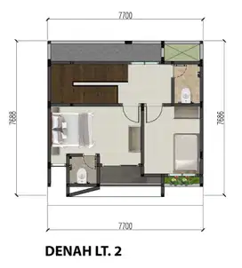 Di jual rumah di jagakarsa bebas banjir