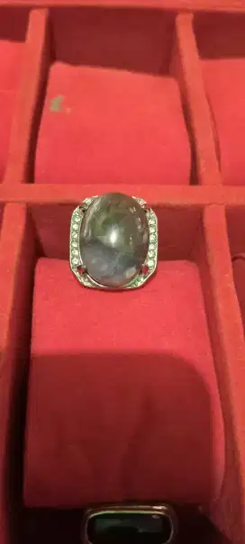 Batu Akik Bacan violet gold