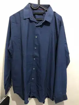 KEMEJA BIRU - SIZE 16,5