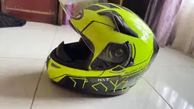 Helm Full Face KYT Super Fluo
