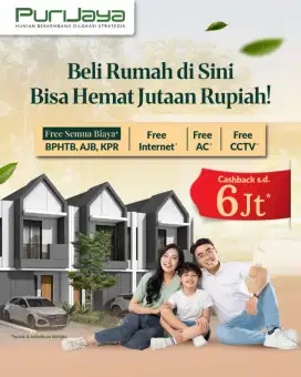 rumah 1 lantai dicluster sirena murah tanpa dp