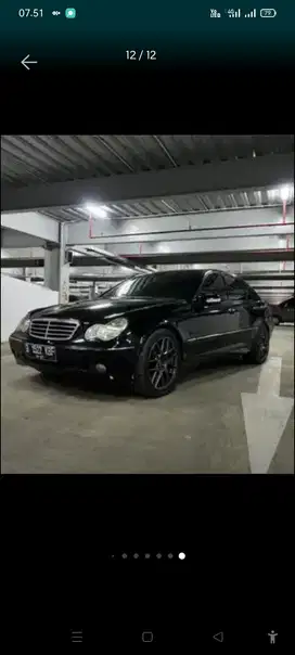 Mercedes-Benz C200K 2002 Bensin