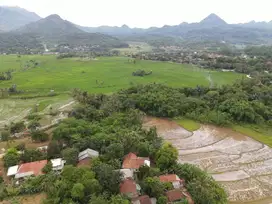 Dijual tanah kavling dengan view penggunungan indah
