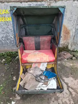 Bak becak ( bekas )