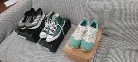 Adidas boston 12, asics gel lyte iii, converse high