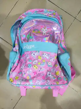 Tas Trolley Smiggle original, pink, preloved