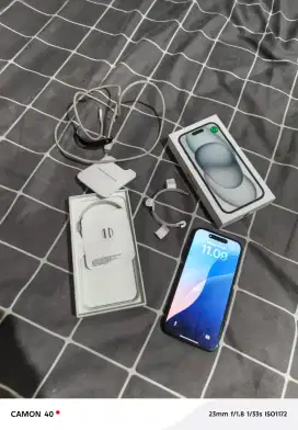 Iphone 15 Black 128gb bisa Semua operator