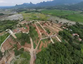 Dijual tanah kavling dengan view penggunungan terbaik