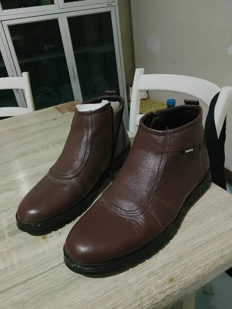 sepatu murah boots murah boots laki-laki 39 coklat